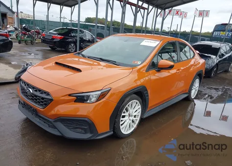 2022 Subaru Wrx из США, поврежденный, VIN JF1VBAA60N9013977